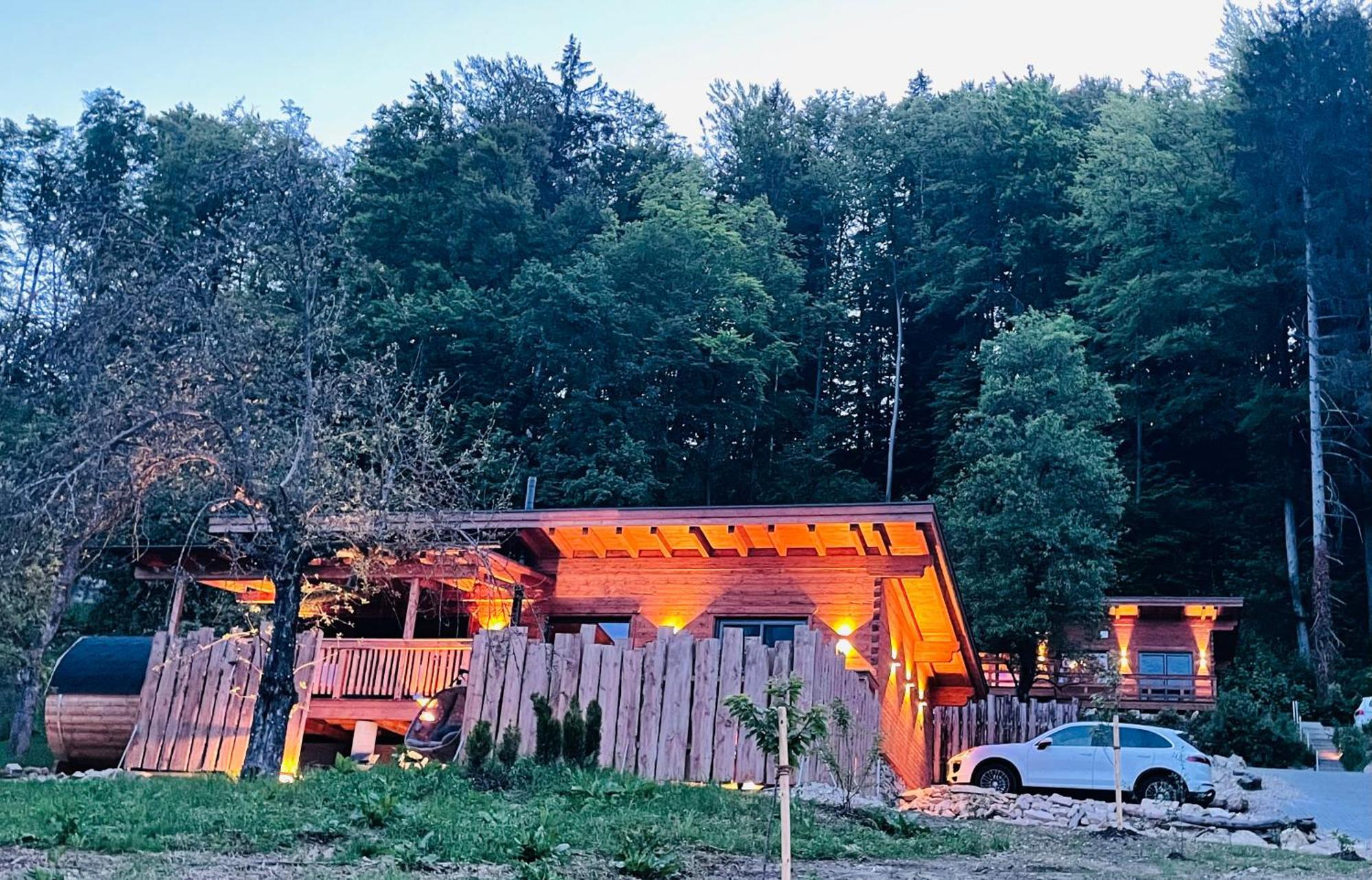 Romantikchalet Vorra Bagian luar foto